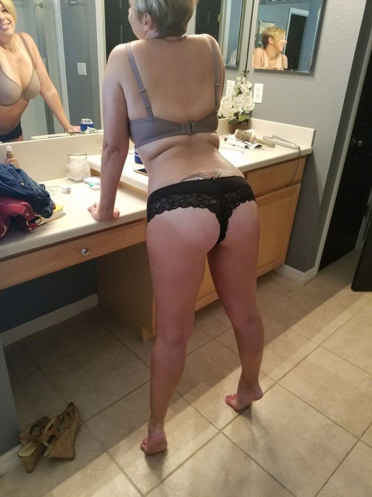 horny milf in bathroom craving attention